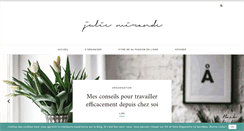 Desktop Screenshot of juliemirande.com